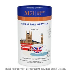 M21 Cream Earl Grey Luxury Tea Pyramids
