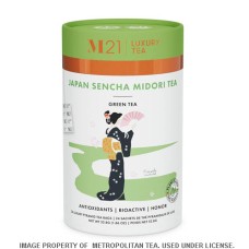 M21 Japan Sencha Midori Green Luxury Tea Pyramids