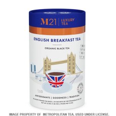 M21 Organic English Breakfast Luxury Tea Pyramids