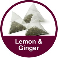 Lemon & Ginger Tea Temples